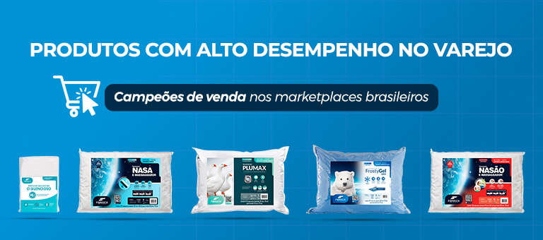 Produtos com alto desempenho no varejo