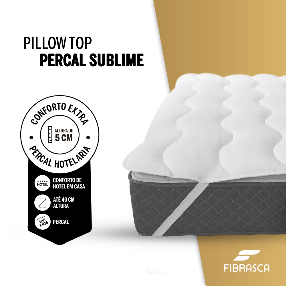 Pillow Top Percal Sublime