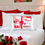 Travesseiro Toque de Rosas Plumax