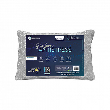 Travesseiro Grafeno Antistress